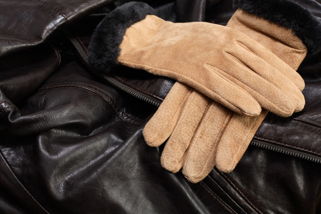 Leather dry cleaning